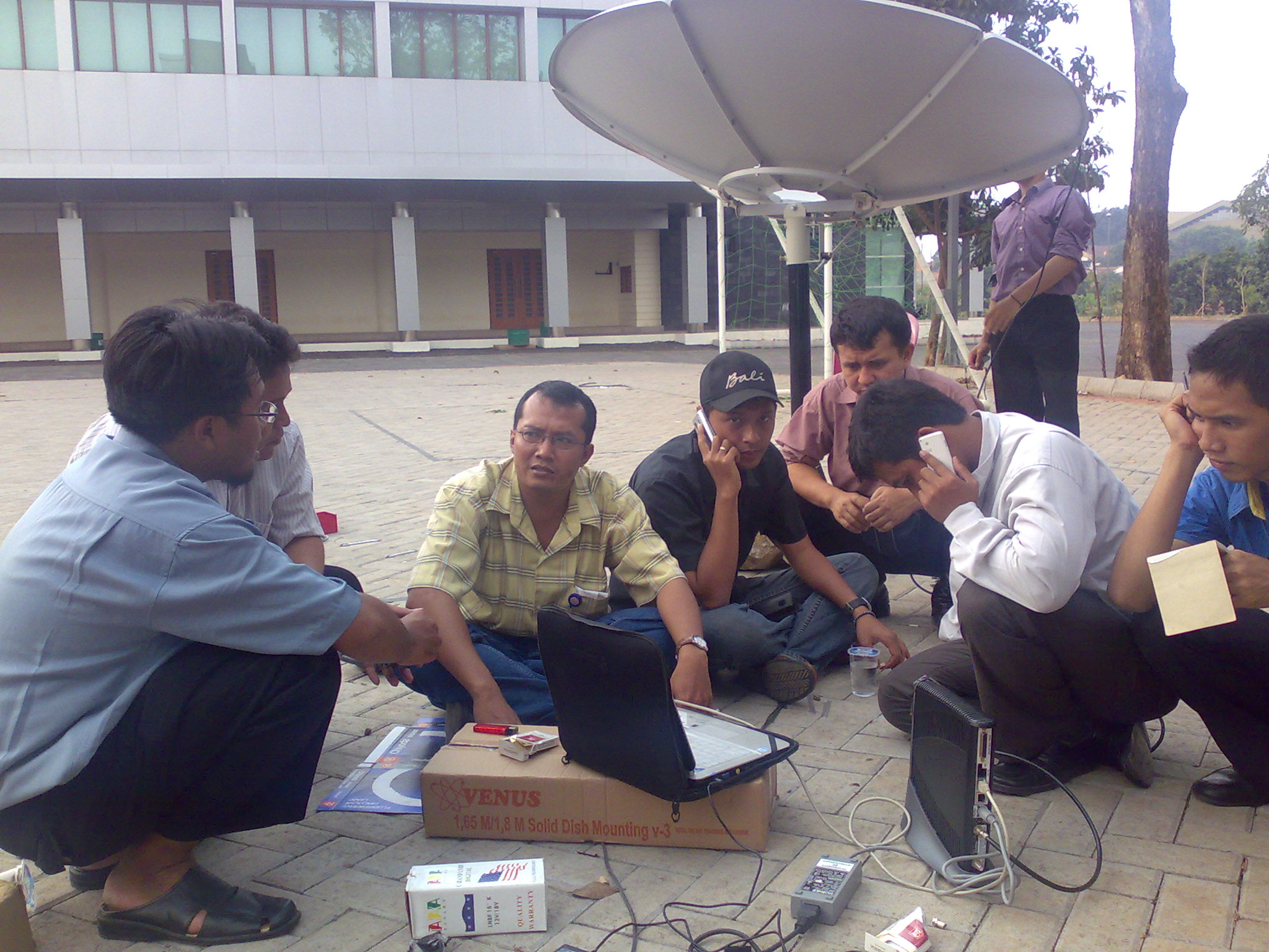 Akhirnya dapat sinyal dan terhubung dengan SEA EduNet